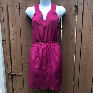 LOFT Fuchsia Dress